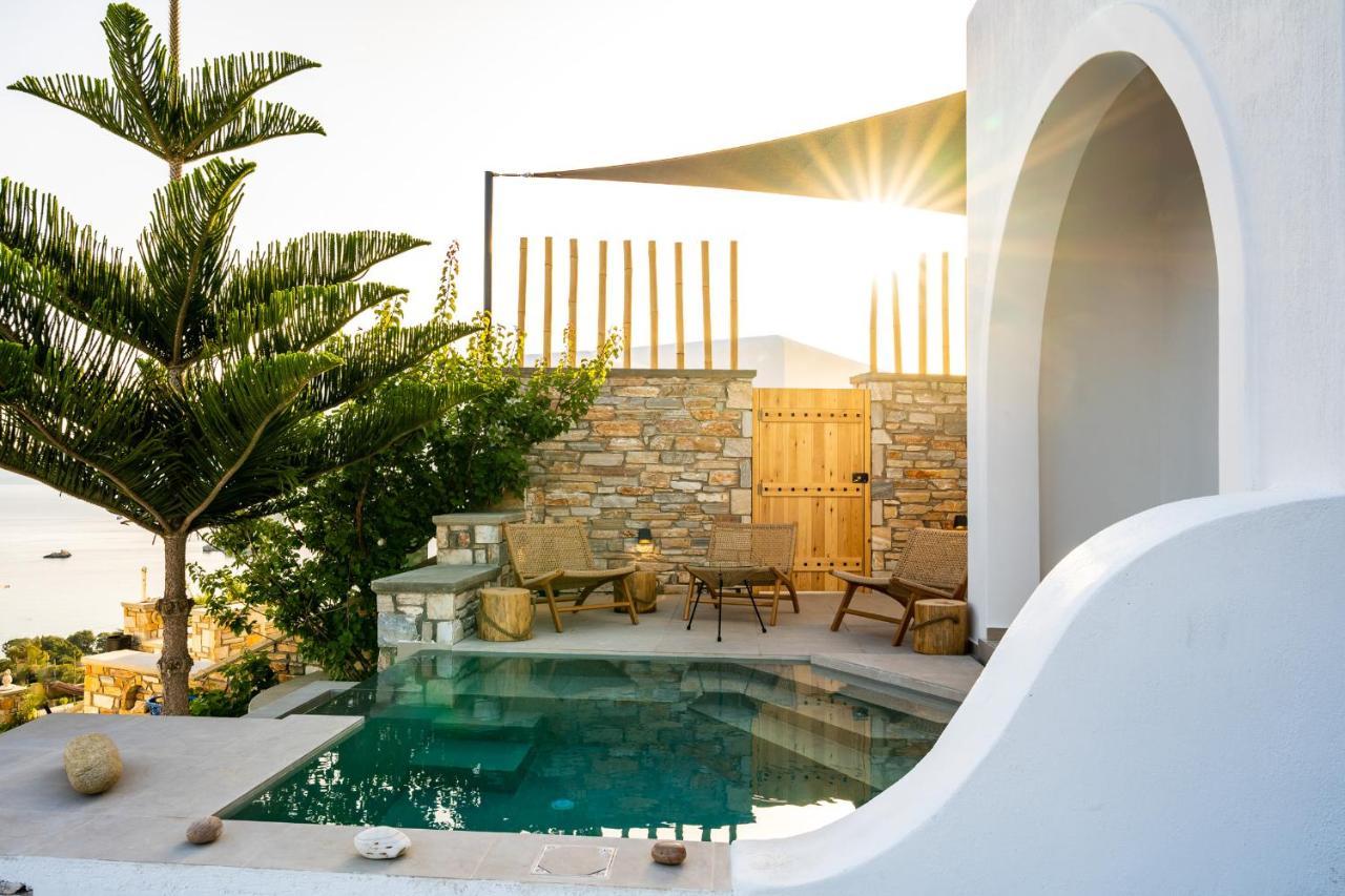 Ios Seaside House With Sunset View And Small Pool Εξωτερικό φωτογραφία